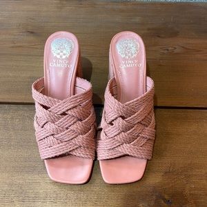 Vince Camuto Woven sandals. WORN ONCE!